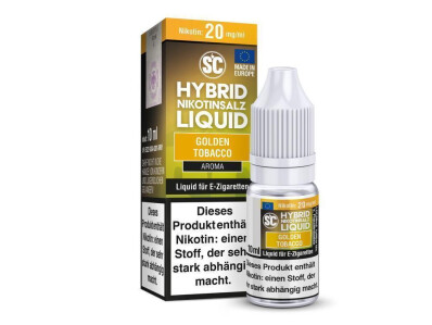 SC - Golden Tobacco - Hybrid Nikotinsalz Liquid 5 mg/ml...