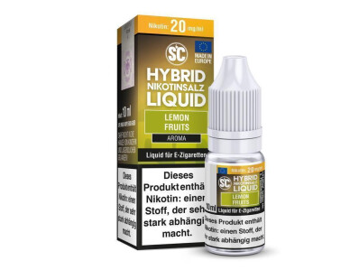 SC - Lemon Fruits - Hybrid Nikotinsalz Liquid 5 mg/ml...