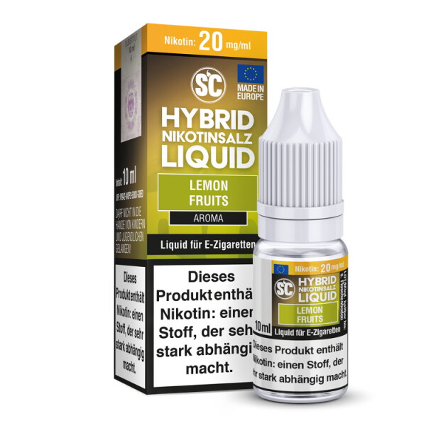 SC - Lemon Fruits - Hybrid Nikotinsalz Liquid 20 mg/ml (1er Packung)