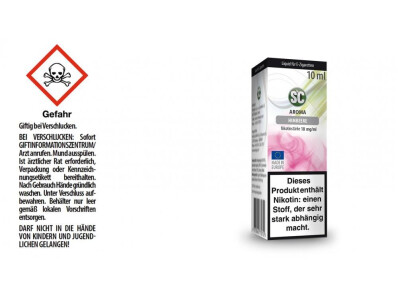 SC Liquid - Himbeere - 18 mg/ml (10er Pa box