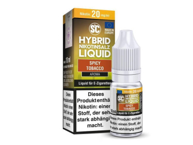 SC - Spicy Tobacco - Hybrid Nikotinsalz Liquid 5 mg/ml...