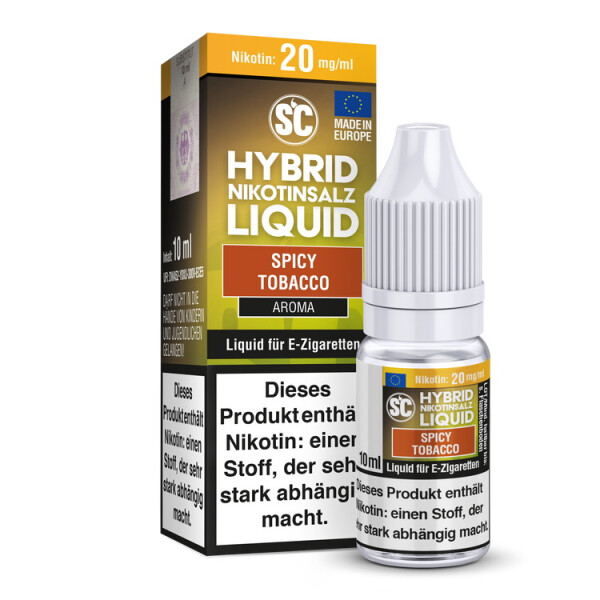 SC - Spicy Tobacco - Hybrid Nikotinsalz Liquid 20 mg/ml (1er Packung)