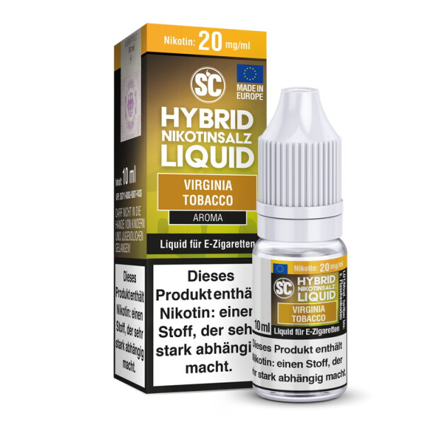 SC - Virginia Tobacco - Hybrid Nikotinsalz Liquid 20 mg/ml (1er Packung)