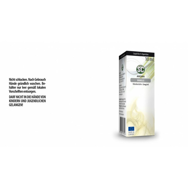 SC Liquid - Vanille - 0 mg/ml (1er Packung)