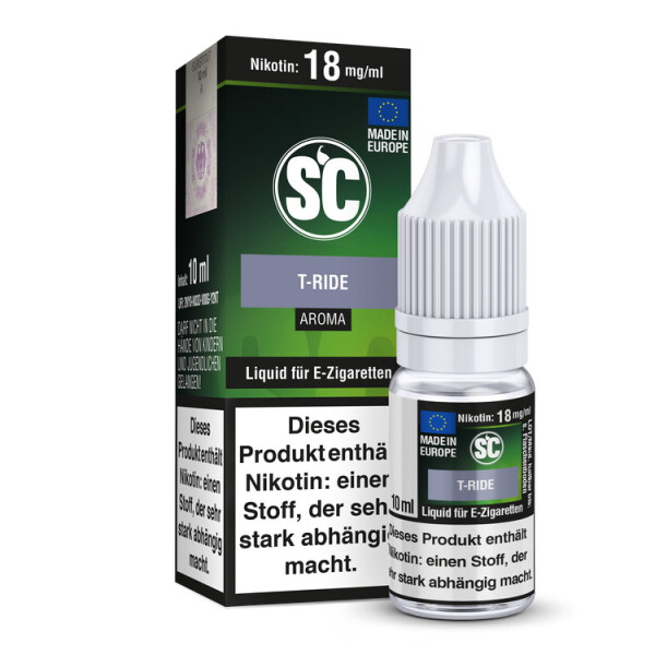 SC Liquid - T-Ride - 12 mg/ml (10er Packung)