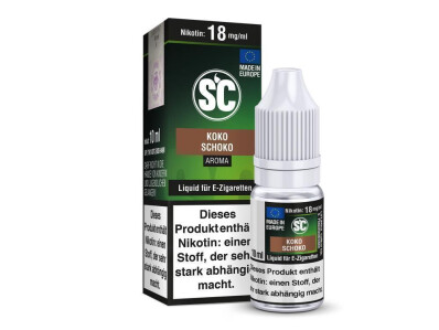 SC Liquid - Kokos Schokolade - 18 mg/ml (10er Packung)