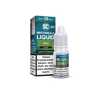 SC - Apple - Nikotinsalz Liquid - 20 mg/ml (1er Packung)