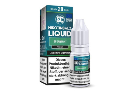 SC - Spearmint - Nikotinsalz Liquid - 20 box