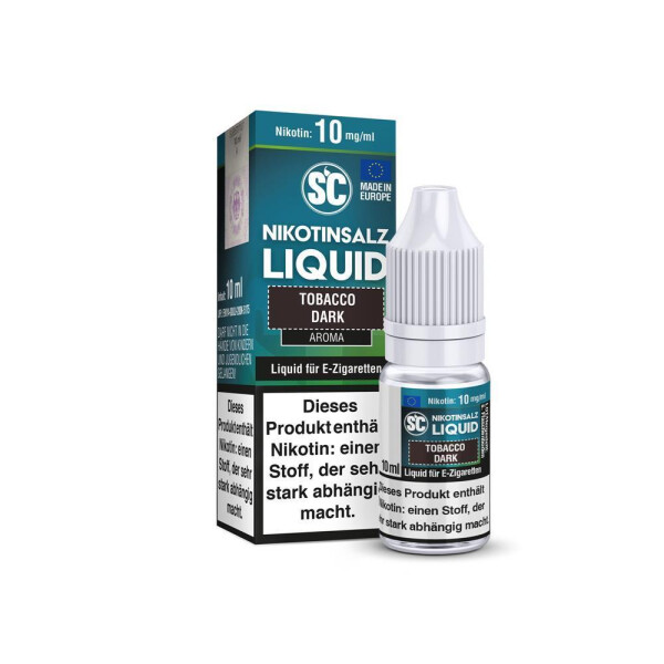 SC - Tobacco Dark - Nikotinsalz Liquid - 10 mg/ml (1er Packung)