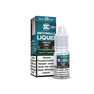 SC - Tobacco Dark - Nikotinsalz Liquid - 20 mg/ml (1er...