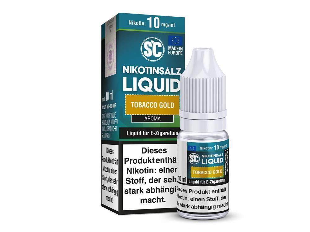 SC - Tobacco Gold - Nikotinsalz Liquid