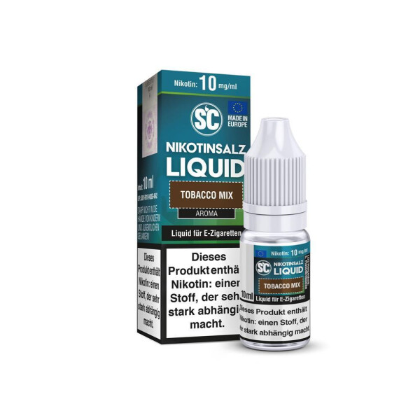 SC - Tobacco Mix - Nikotinsalz Liquid - 10 mg/ml (1er Packung)