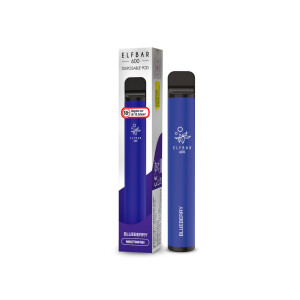 Elfbar 600 Einweg E-Zigarette - Blueberry - 20 mg/ml (1er...