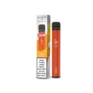 Elfbar 600 Einweg E-Zigarette - Mango - 20 mg/ml (1er...