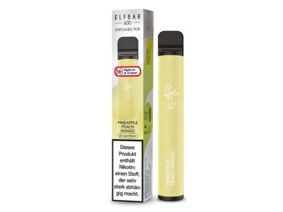 Elfbar 600 Einweg E-Zigarette - Pineapple Peach Mango -...