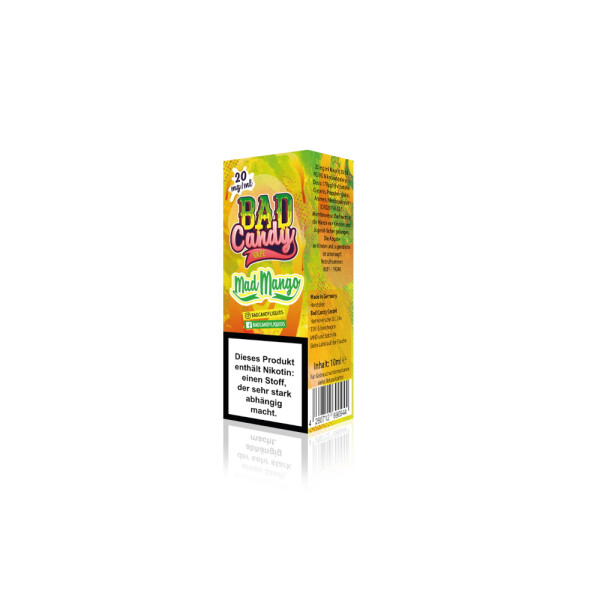 Bad Candy Liquids - Mad Mango - Nikotinsalz Liquid 10 mg/ml (1er Packung)