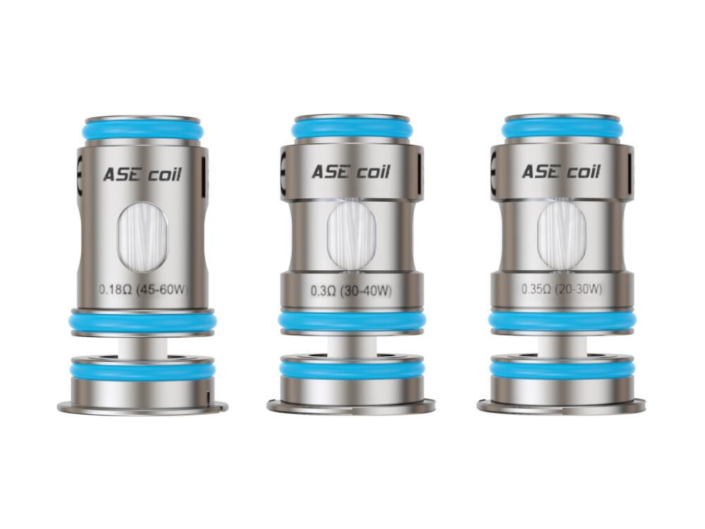 Aspire ASE Verdampferkopf / Head (5 Stück pro Packung)