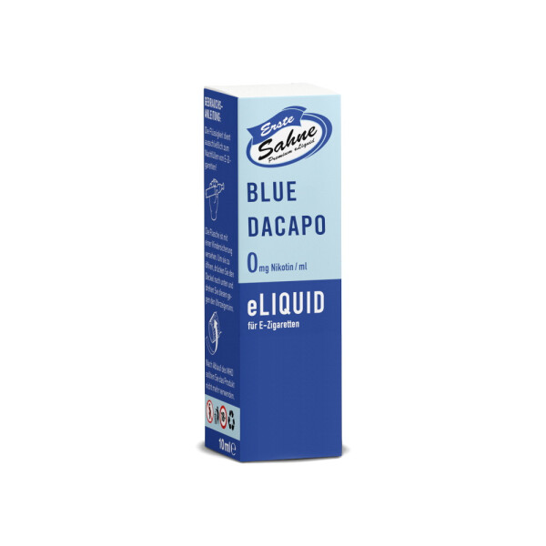 Erste Sahne Liquid - Blue daCapo - 6 mg/ml (1er Packung)