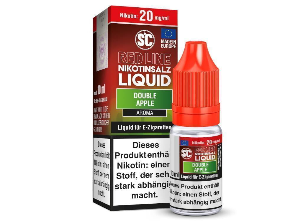 SC - Red Line - Double Apple - Nikotinsalz Liquid