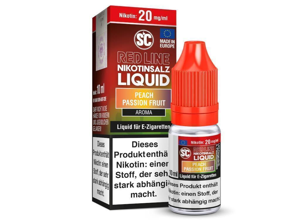 SC - Red Line - Peach Passion Fruit  V2 - Nikotinsalz Liquid