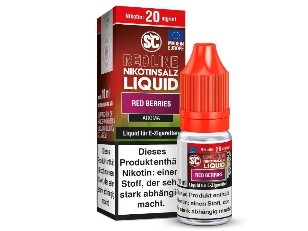 SC - Red Line - Red Berries - Nikotinsalz Liquid