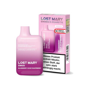 Lost Mary BM600 - Einweg E-Zigarette - Blueberry Sour...