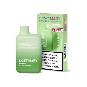 Lost Mary BM600 - Einweg E-Zigarette - Double Apple - 20...