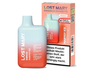 Lost Mary BM600 - Einweg E-Zigarette - Marygy Ice - 20...