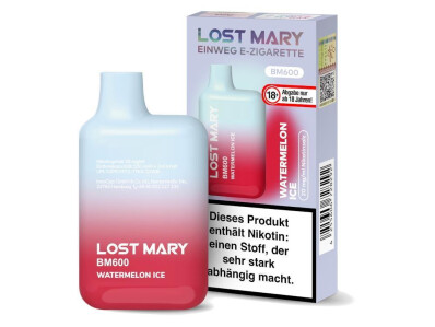 Lost Mary BM600 - Einweg E-Zigarette - Watermelon Ice -...