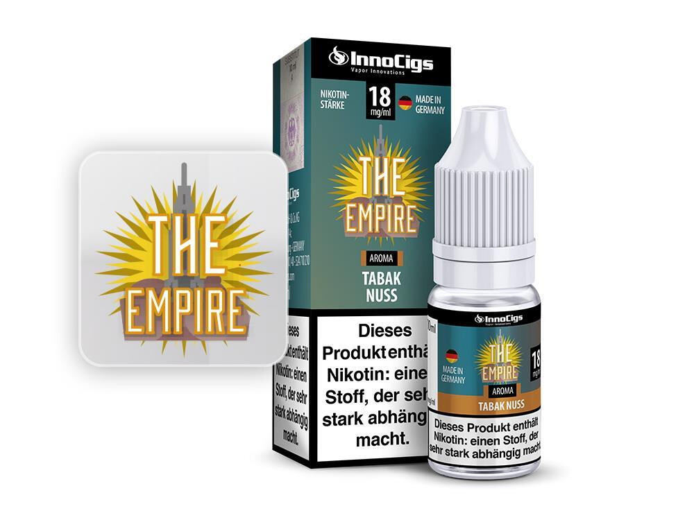 The Empire Tabak Nuss Aroma - Liquid für E-Zigaretten