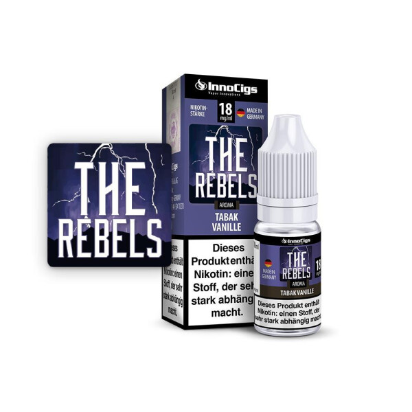 The Rebels Tabak Vanille Aroma - Liquid für E-Zigaretten
