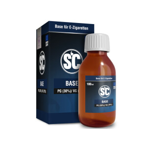 100 ml SC Basis 70VG / 30PG - 0 mg/ml (5er Packung)