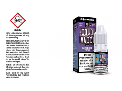InnoCigs Liquid - Cold Vacci Heidelbeere box