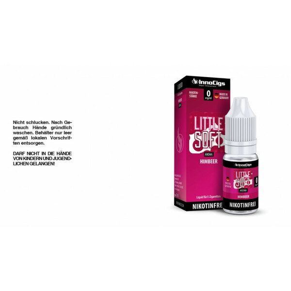 Little Soft Himbeer Aroma - Liquid für E-Zigaretten - 0 mg/ml (1er Packung)