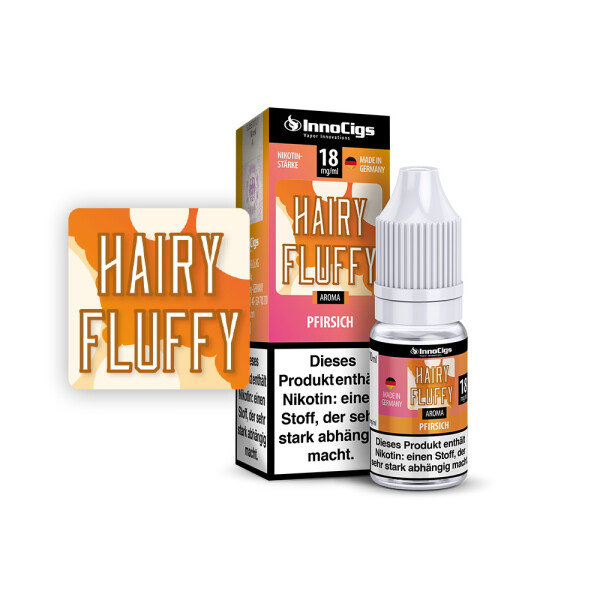 Hairy Fluffy Pfirsich Aroma - Liquid f&uuml;r E-Zigaretten
