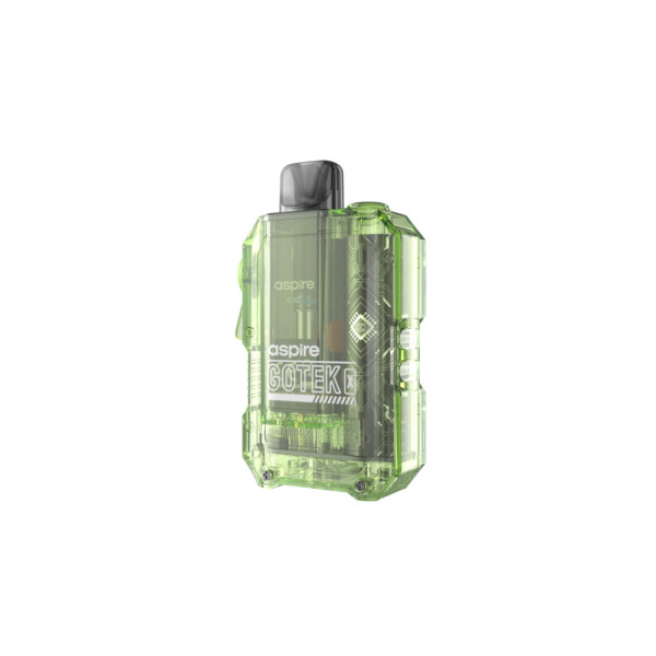 Aspire GoTek X E-Zigaretten Set transparent-grün