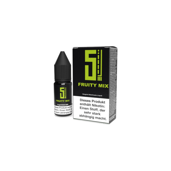 5EL - Fruity Mix - Nikotinsalz Liquid - 10 mg/ml (1er Packung)
