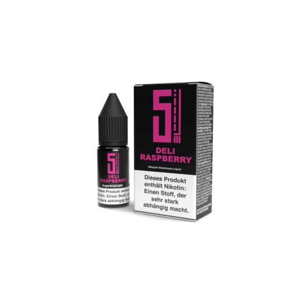 5EL - Deli Raspberry - Nikotinsalz Liquid - 20 mg/ml (1er Packung)