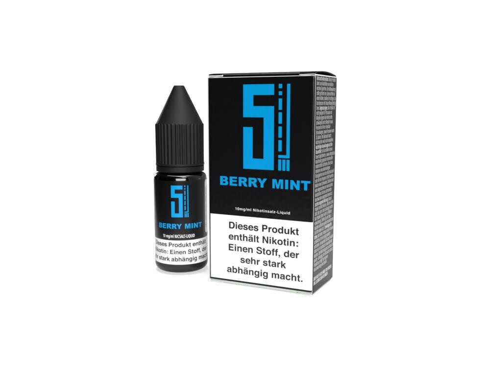 5EL - Berry Mint - Nikotinsalz Liquid