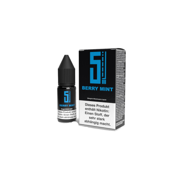 5EL - Berry Mint - Nikotinsalz Liquid - 20 mg/ml (1er Packung)