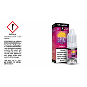 Spiky Maracuja Aroma - Liquid für E-Zigaretten - 9...