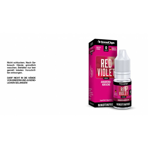 Red Violet Amarenakirsche Aroma - Liquid für E-Zigaretten - 0 mg/ml (1er Packung)