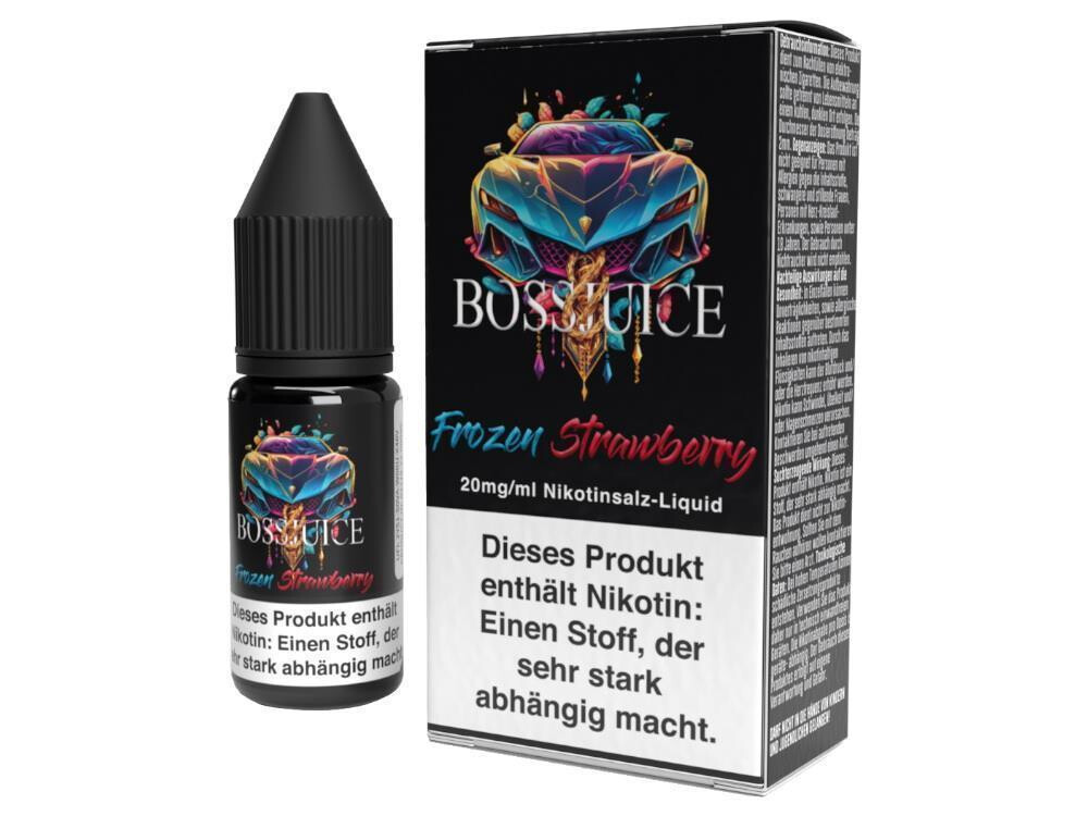 Boss Juice - Frozen Strawberry - Nikotinsalz Liquid