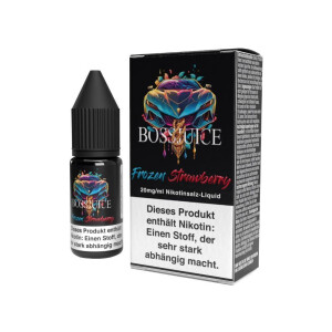 Boss Juice - Frozen Strawberry - Nikotinsalz Liquid - 20...