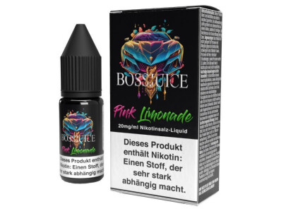 Boss Juice - Pink Limonade - Nikotinsalz Liquid - 20...