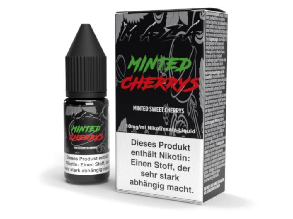 MaZa - Minted Cherrys - Nikotinsalz Liquid