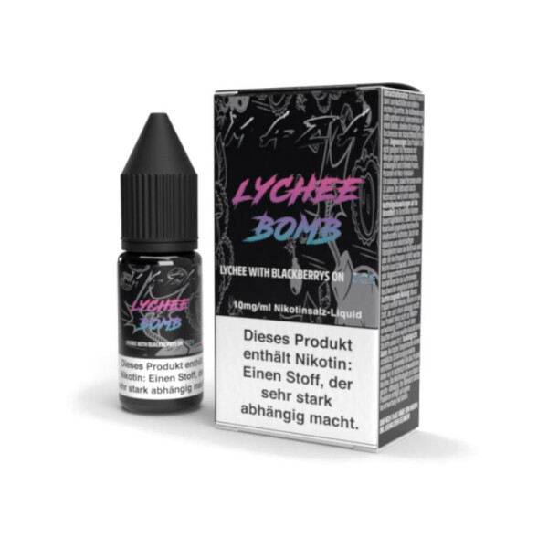 MaZa - Lychee Bomb - Nikotinsalz Liquid - 10 mg/ml (1er Packung)
