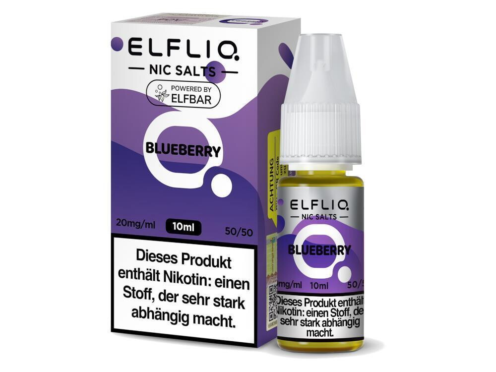 ELFLIQ - Blueberry - Nikotinsalz Liquid