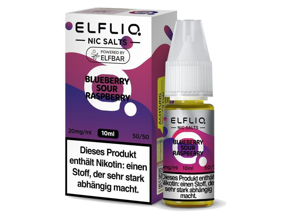 ELFLIQ - Blueberry Sour Raspberry - Nikotinsalz Liquid