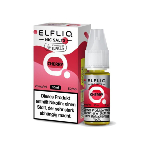 ELFLIQ - Cherry - Nikotinsalz Liquid - 10 mg/ml (1er Packung)